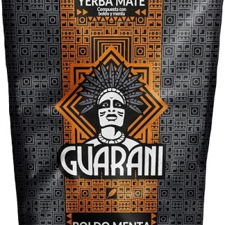 Guarani Boldo Menta 0,5 кг Травяной мате с мятой и болдо 500 г Насыщенный аромат Очень высокая доза кофеина Освежающий чай мате из Парагвая