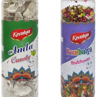 kevalya Конфеты из амлы и бамбука Конфеты из амлы Сушеная амла Агрессор Натуральное освежающее средство для полости рта Вкусные и полезные конфеты из амлы - 200 x 2 г (2 штуки)