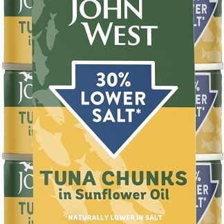 Кусочки тунца John West (нижняя часть камбалы) в подсолнечном масле, 3 x 145 г