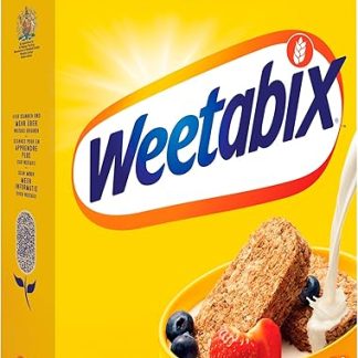 Хлопья для завтрака Weetabix Original из цельного зерна, 14 x 430 г - Цельнозерновой завтрак из Великобритании - Полезные хлопья с высоким содержанием клетчатки и витаминов - Nutri-Score A