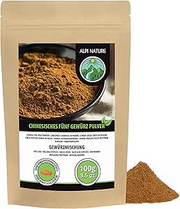 Смесь китайских пяти специй Alpi Nature, 100 г, китайская смесь специй, порошок «Пять специй».