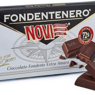 Шоколад Фонденнеро 72% 100 г - Novi, итальянский темный натуральный