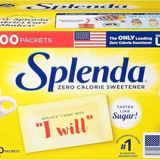 Подсластитель Splenda без калорий, 1000 пакетиков (вес нетто 2,2 г).