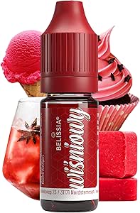 Чрезвычайно концентрированный пищевой краситель вишнево-красного цвета, жидкий, для окрашивания напитков, тортов, глазури и всех других пищевых продуктов.