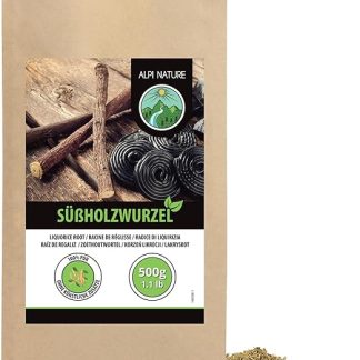 Чай из корня солодки Alpi Nature, 500 г, сушеный и измельченный корень солодки, рассыпной чай.