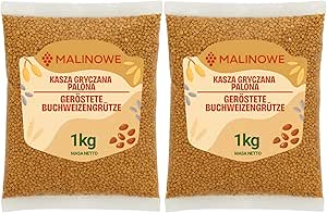Набор гречки с малиной, 2 x 1 кг, обжаренной натуральной.