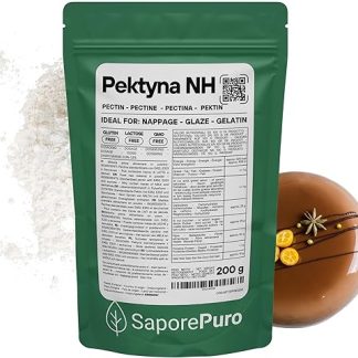 SaporePuro – NH Пектин 200 г Идеально подходит для наппажа, глазури и желе Универсальный, водорастворимый, без глютена