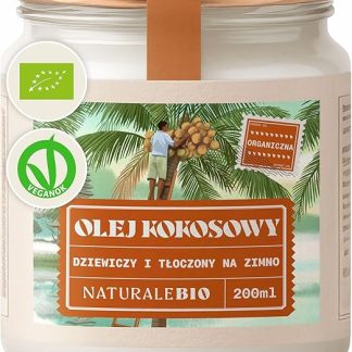 Органическое кокосовое масло первого холодного отжима, 200 мл. Органическое и натуральное. Биоразлагаемое и нерафинированное. Страна происхождения: Шри-Ланка. NaturaleBio