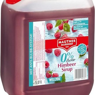 Малиновый сироп Mautner Markhof 0% сахара, 5 л