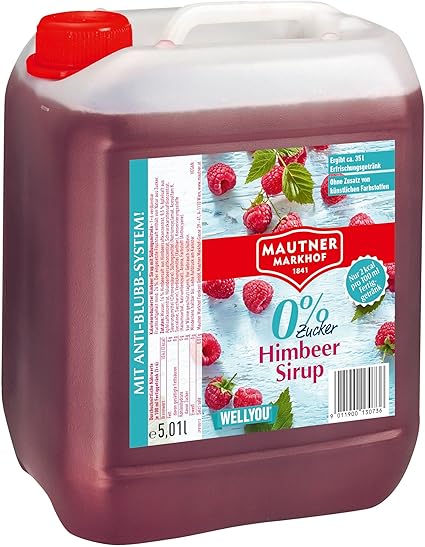 Малиновый сироп Mautner Markhof 0% сахара, 5 л