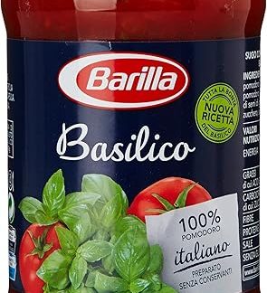 Pomodoro con Basilico Barilla в соусе из помидоров с импортным базиликом