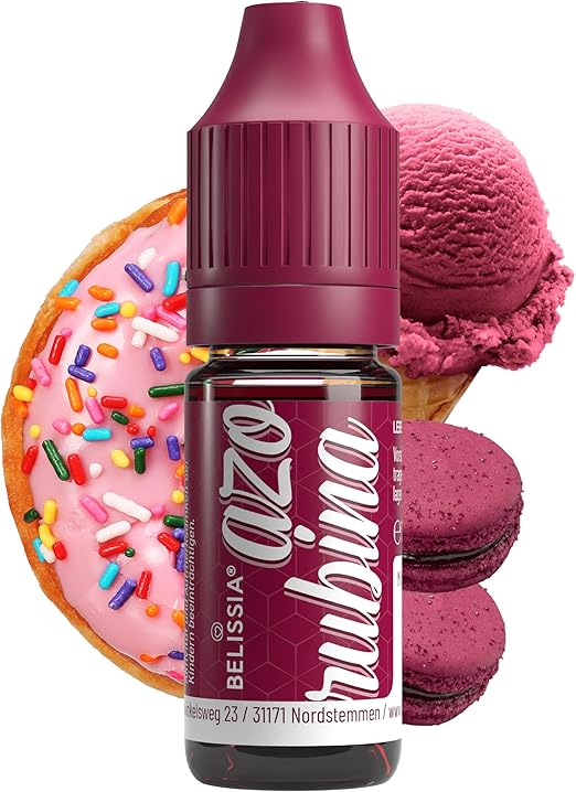 Пищевой краситель Belissia Azorubine, 10 мл, высококонцентрированная жидкость для окрашивания напитков, теста, глазури и всех других пищевых продуктов.