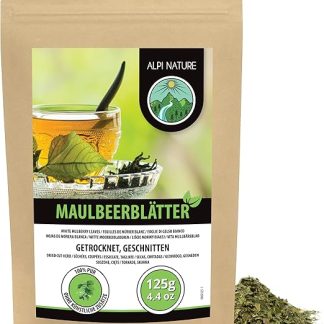 Чай из листьев шелковицы Alpi Nature, 125 г, сушеные и нарезанные листья шелковицы, рассыпной чай.