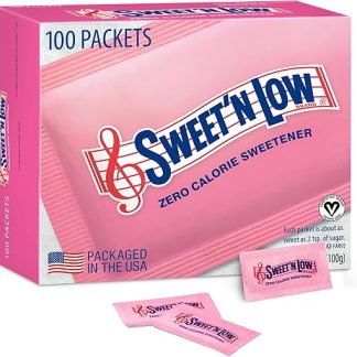 Гранулированный заменитель сахара Sweet 'N Low, 100 пакетиков (3,5 унции)