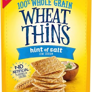 Крекеры Wheat Thins из цельного зерна с низким содержанием натрия и легким привкусом соли, 227 г, 1 шт.