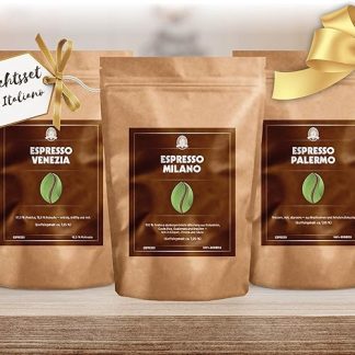 Рождественский набор Espresso Italiano кофейные зерна 3 x 100 г пробный набор