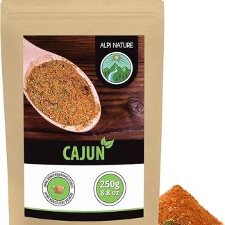 Приправа Alpi Nature Cajun 250 г, смесь специй каджун, острая смесь для приготовления пищи, индийские специи.