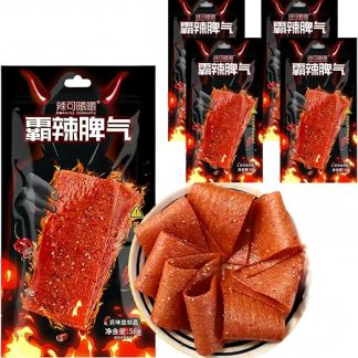 MKSDDF - 58 г * 4 упаковки острых полосок латяо, китайские закуски, китайские закуски, острые комбинированные закуски латяо - повседневные закуски - офисные закуски - смешивайте и сочетайте (острые ломтики *