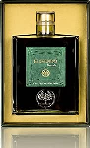 ELIZONDO Изумрудное оливковое масло первого холодного отжима, лимитированная серия, 1 литр (эксклюзивный роскошный футляр)