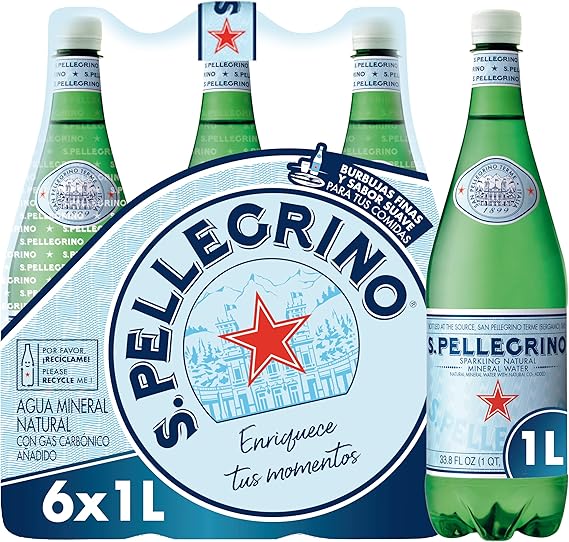 Минеральная вода San Pellegrino, 6 x 1 л