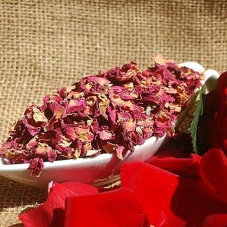 Naturix24 – лепестки красной розы – пакетик 100 г