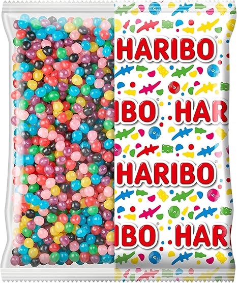Мини-жевательные конфеты Haribo DRAGIBUS разных цветов, 2 кг, мегаупаковка.