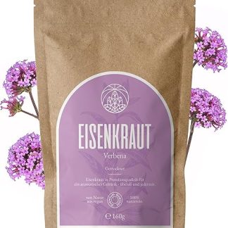 Чай из вербены Monte Nativo (160 г) – нежно высушенная вербена – 100% натуральный, без добавок – ароматный травяной чай для восхитительного настоя