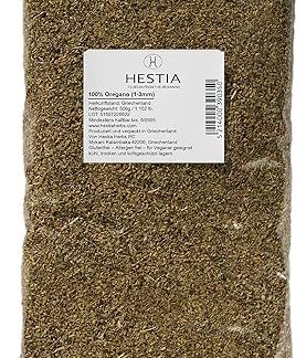 Сушеный греческий орегано от Hestia Herbs, 500 г, без аллергенов, веганский продукт, без ГМО.
