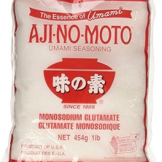Aji No Moto Ajinomoto Приправа умами с глутаматом натрия 454 г / 1 фунт / 16 унций ХАЛЯЛ от AJINOMOTO CO., INC. ТОКИО, ЯПОНИЯ