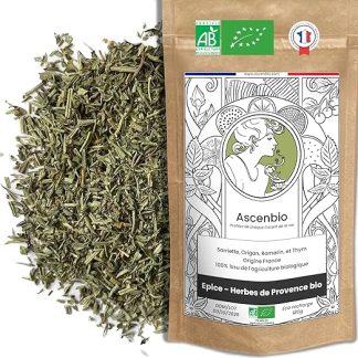 Ascenbio - Приправа - Органические прованские травы - 180 г (на развес) - приготовлено и упаковано во Франции - биоразлагаемая упаковка