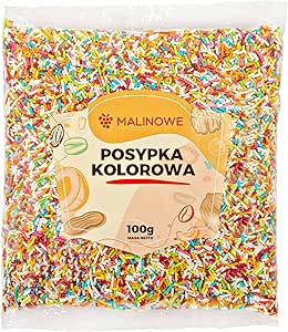 Малиновая сахарная паста, 100 г, разноцветные палочки.