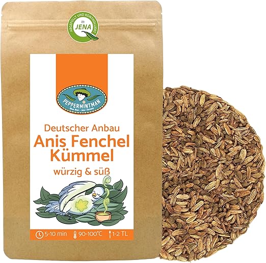 Анисовые чайные кубики - немецкого производства - PEPPERMINTMAN (150 г)