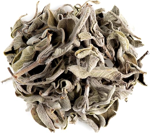 Органические кулинарные листья шалфея - изысканная специя из Греции для приготовления пищи - Salvia officinalis - 50 г